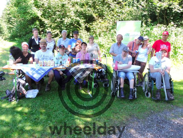 Ein Bild der Wandergruppe